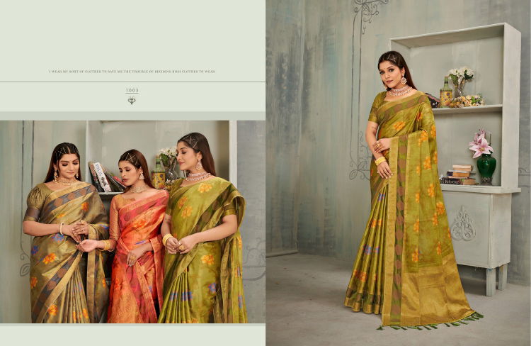 Saroj Glory Exclusive Organza Silk Saree Collection
